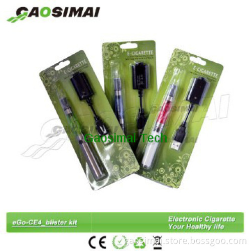 Best quality 100% no burning Cheapest ce4 blister 900mah
